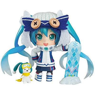 Vocaloid - Hatsune Miku - Rabbit Yukine - Nendoroid #570 - Snow 2016, Snow Owl ver. (Good Smile Company)ㅤ – Good Smile Company – ActionFigureBrasil
