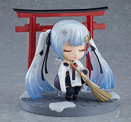 Vocaloid - Hatsune Miku - Rabbit Yukine - Nendoroid #850 - Snow 2018, Crane Priestess Ver.ㅤ – Good Smile Company – ActionFigureBrasil