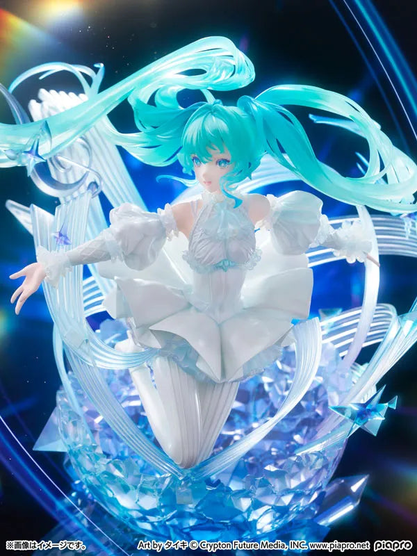Vocaloid - Hatsune Miku - Shibuya Scramble Figure - 1/7 - Crystal Dress Ver. (CyberZ, eStream, Oriental Forest)ㅤ – eStream – ActionFigureBrasil