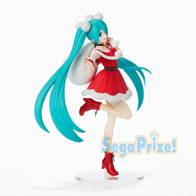 Vocaloid - Hatsune Miku - SPM Figure - Christmas Style 2020 Ver. (SEGA)ㅤ – SEGA – ActionFigureBrasil — embalagem