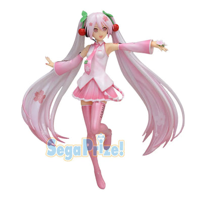 Vocaloid - Hatsune Miku - SPM Figure - Sakura Ver. 2 (SEGA)ㅤ – SEGA – ActionFigureBrasil — ângulo diferente