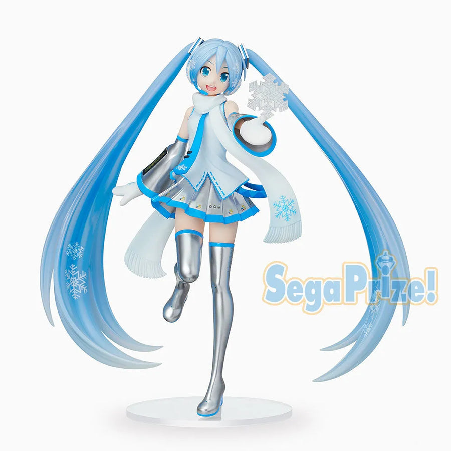 Vocaloid - Hatsune Miku - SPM Figure - Snow Miku Skytown Ver. (SEGA)ㅤ – SEGA – ActionFigureBrasil