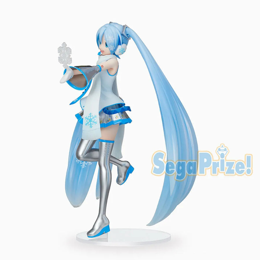 Vocaloid - Hatsune Miku - SPM Figure - Snow Miku Skytown Ver. (SEGA)ㅤ – SEGA – ActionFigureBrasil