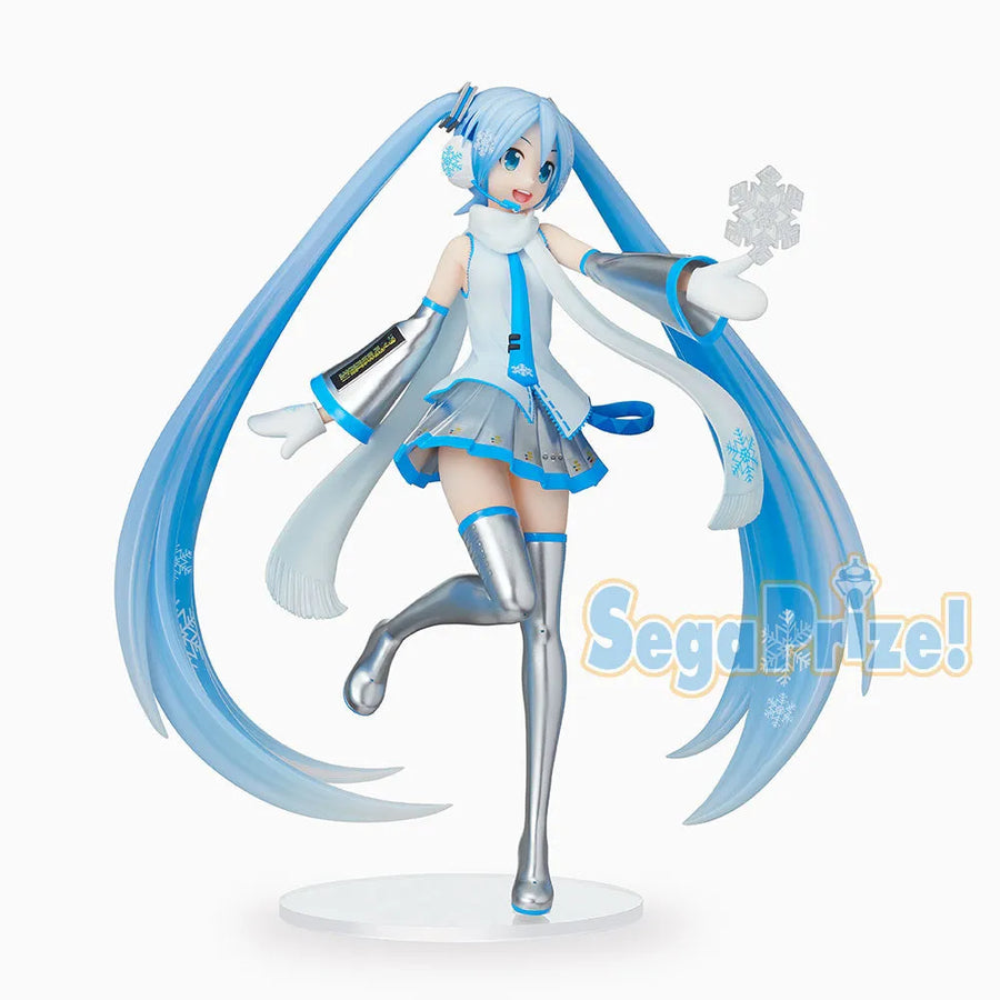 Vocaloid - Hatsune Miku - SPM Figure - Snow Miku Skytown Ver. (SEGA)ㅤ – SEGA – ActionFigureBrasil