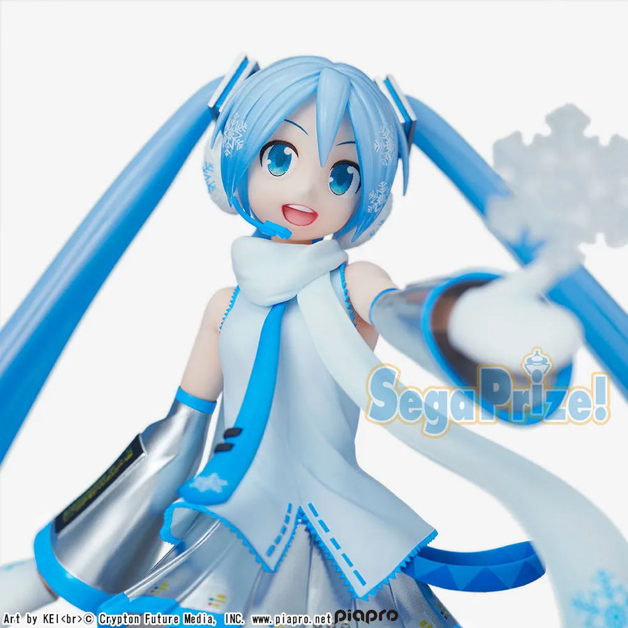 Vocaloid - Hatsune Miku - SPM Figure - Snow Miku Skytown Ver. (SEGA)ㅤ – SEGA – ActionFigureBrasil