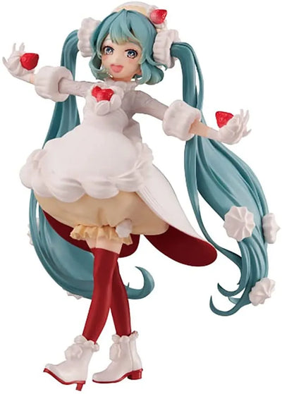 Vocaloid - Hatsune Miku - Sweet Sweets - Strawberry Shortcake (FuRyu)ㅤ – FuRyu – ActionFigureBrasil