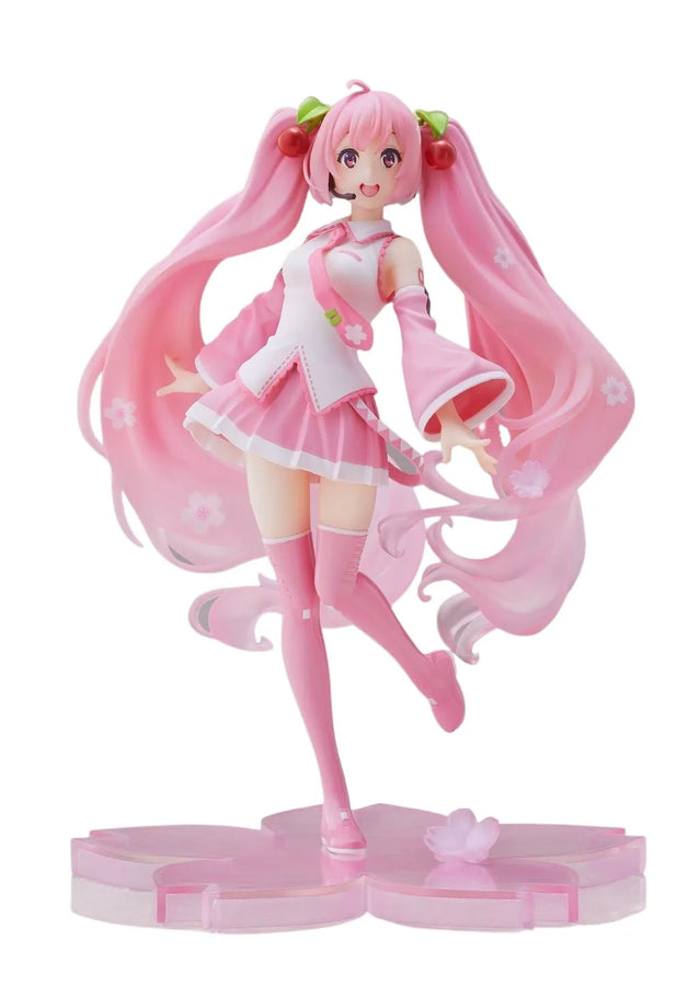Vocaloid - Hatsune Miku - Taito Kuji Honpo Sakura Miku - Sakura, Cherry Blossom ver. - B Prize (Taito)ㅤ – Taito – ActionFigureBrasil