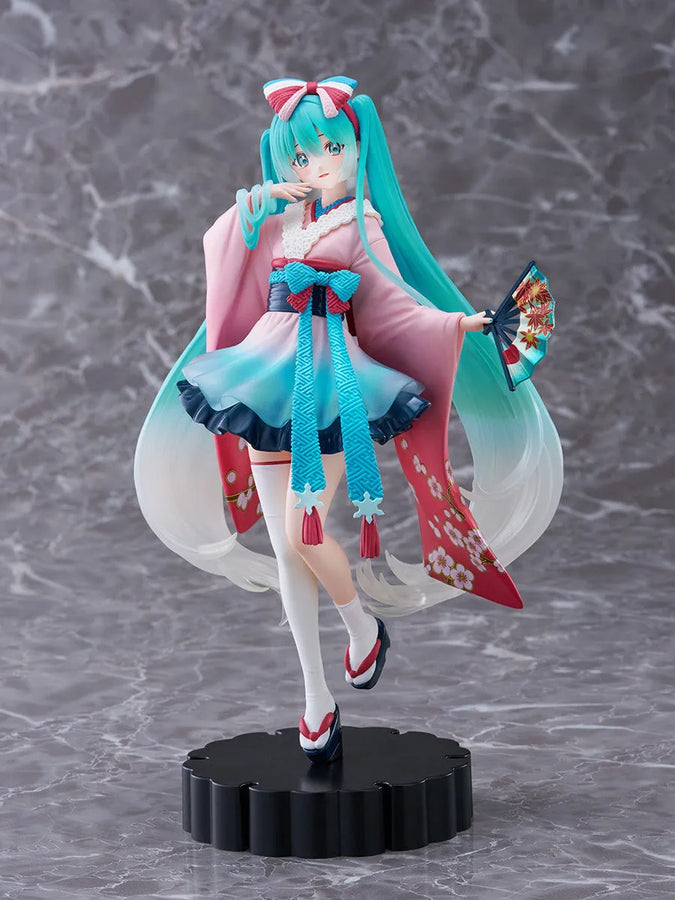 Vocaloid - Hatsune Miku - Tenitol - Tenitol Neo Tokyo Series - Kimono (FuRyu)ㅤ – FuRyu – ActionFigureBrasil