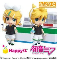 Vocaloid - Kagamine Rin - HappyKuji - HappyKuji Hatsune Miku 2013 Summer ver. - Nendoroid #340 - Family Mart 2013 Ver.ㅤ – Good Smile Company – ActionFigureBrasil — detalhe do produto