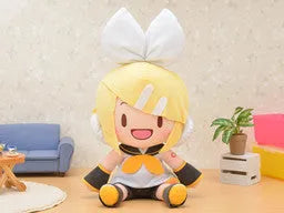 Vocaloid - Kagamine Rin - Mega Jumbo Fuwa Fuwa Nuigurumi (SEGA)ㅤ – SEGA – ActionFigureBrasil