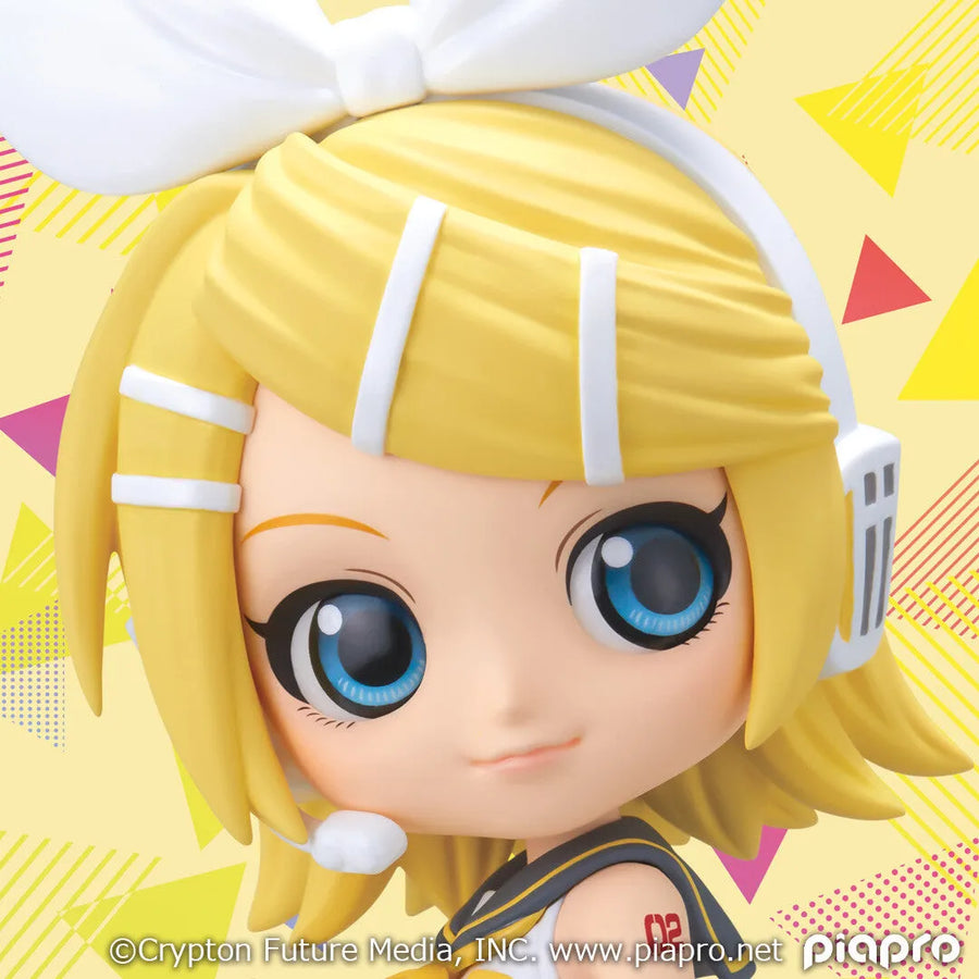Vocaloid - Kagamine Rin - Q Posket - A (Bandai Spirits)ㅤ – Bandai Spirits – ActionFigureBrasil