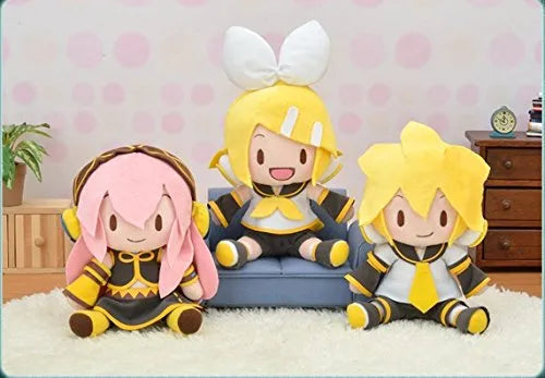 Vocaloid - Megurine Luka - Kagamine Rin - Kagamine Len - Fuwa Fuwa Mascot Vol.2 - Plush Setㅤ – SEGA – ActionFigureBrasil
