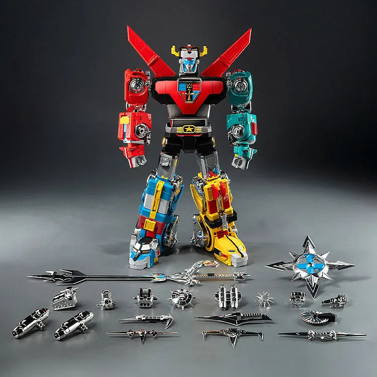Voltron - Defender of the Universe - Robo-dou Voltron - Retro Toy Version (Threezero)ㅤ – ThreeZero – ActionFigureBrasil