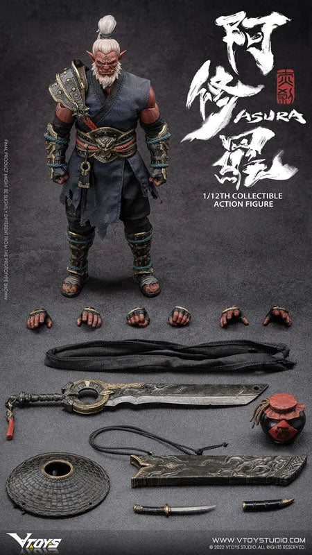 VSD006 Asura - Akaoni - 1/12 (VTOYS)ㅤ – VTOYS – ActionFigureBrasil