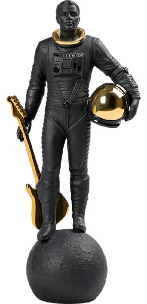Walking on the Moon (Black & Gold) – Lladró – ActionFigure Brasil — detalhe do produto