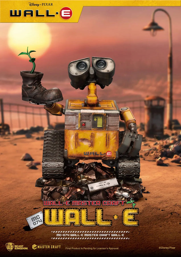Wall-E - LIMITED EDITION: 3000 – Beast Kingdom – ActionFigure Brasil
