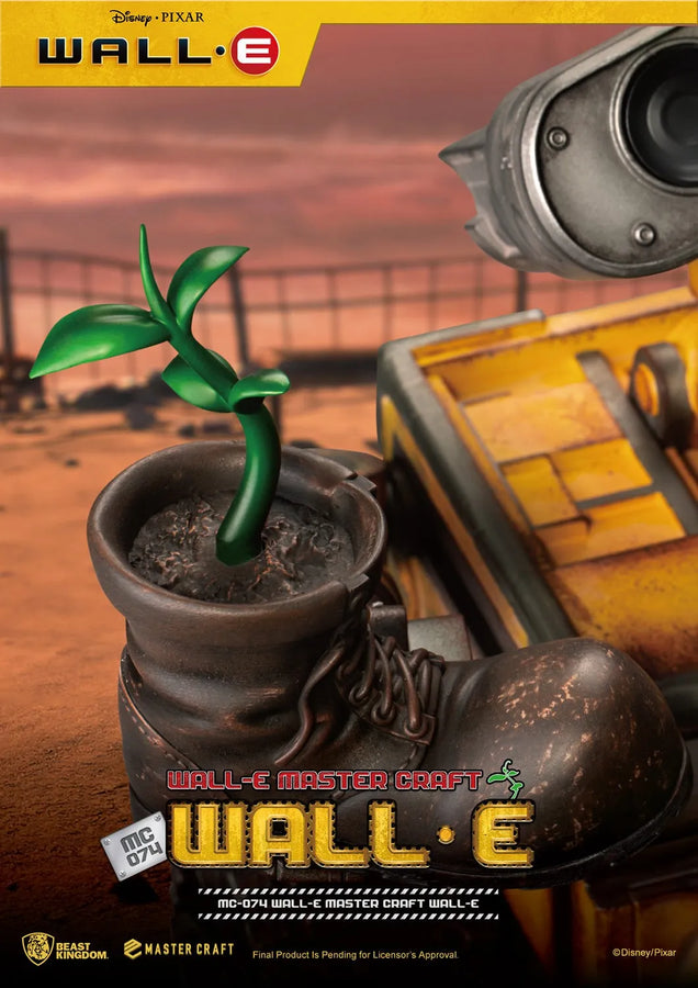 Wall-E - LIMITED EDITION: 3000 – Beast Kingdom – ActionFigure Brasil