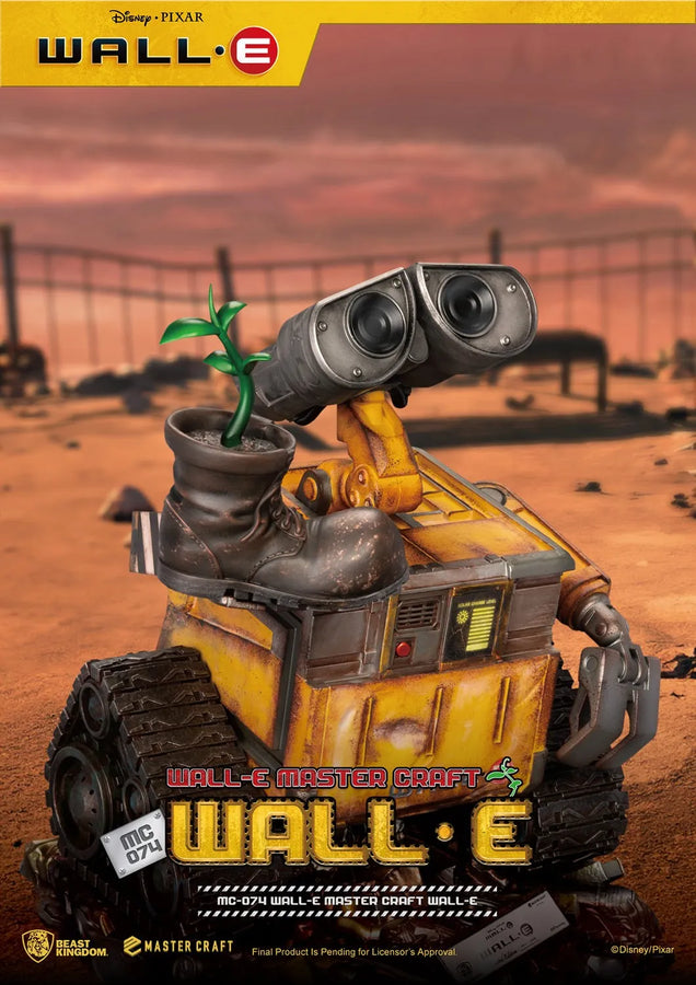 Wall-E - LIMITED EDITION: 3000 – Beast Kingdom – ActionFigure Brasil