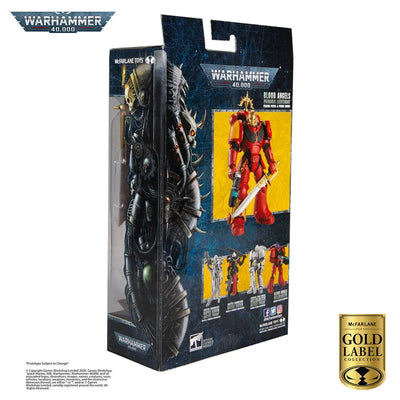 "Warhammer 40,000" Action Figure #07 Blood Angels Primaris Lieutenantㅤ – McFarlane Toys – ActionFigureBrasil — iluminação de estúdio