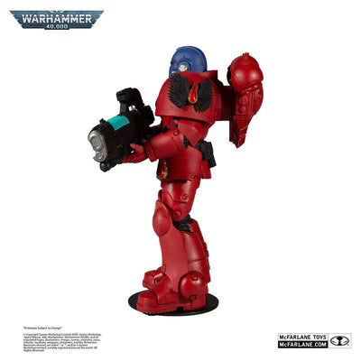 "Warhammer 40,000" Action Figure 7 Inch #04 Blood Angels Hellblasterㅤ – McFarlane Toys – ActionFigureBrasil — ângulo diferente
