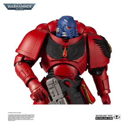 "Warhammer 40,000" Action Figure 7 Inch #04 Blood Angels Hellblasterㅤ – McFarlane Toys – ActionFigureBrasil — embalagem