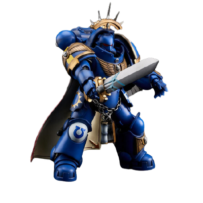 WARHAMMER 40,000 - Ultramarines Primaris - Captain in Gravis Armour (Bandai Spirits) [Shop Exclusive]ㅤ – Bandai Spirits – ActionFigureBrasil