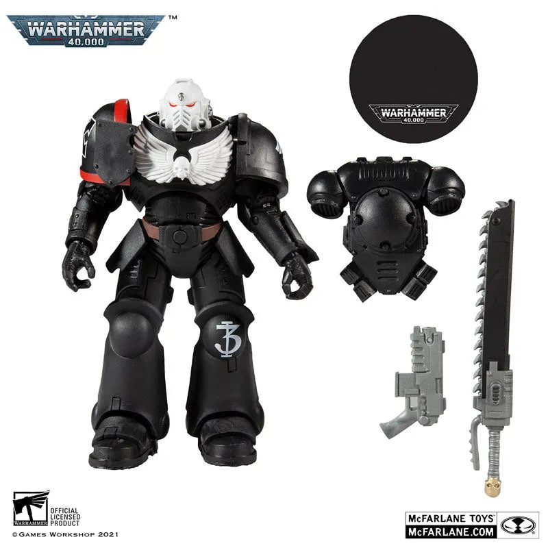 WarHammer40,000 - Action Figure: 7 Inch - #11 Raven Guard Veteran Sergeantㅤ – McFarlane Toys – ActionFigureBrasil