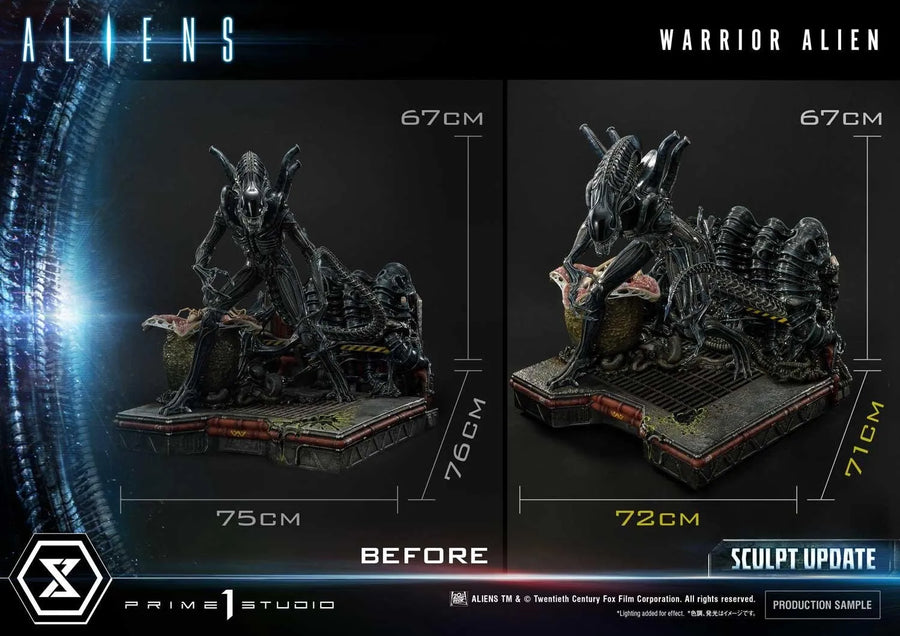 Warrior Alien (Deluxe Bonus Version) Aliens (Comics) – Prime1Studio – ActionFigure Brasil