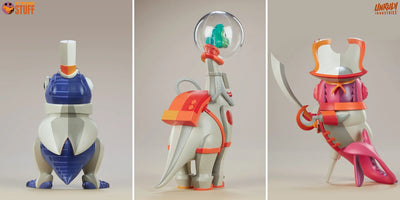 Whaleontology - LIMITED EDITION: 200 – Unruly Industries™ – ActionFigure Brasil — ângulo diferente