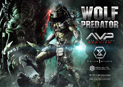Wolf Predator (Regular Version) Aliens vs. Predator: Requiem – Prime1Studio – ActionFigure Brasil