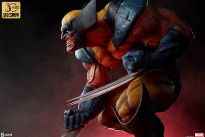 Wolverine: Berserker Rage - LIMITED EDITION: 1500 – Sideshow Collectibles – ActionFigure Brasil — com base expositora