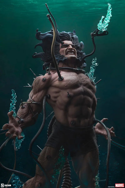 Wolverine: Weapon X - LIMITED EDITION: 700 – Sideshow Collectibles – ActionFigure Brasil — ambientada