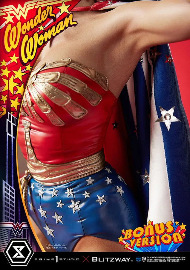 Wonder Woman (Bonus Version) - LIMITED EDITION: 1350 (Bonus Version) – Prime 1 Studio – ActionFigure Brasil — embalagem