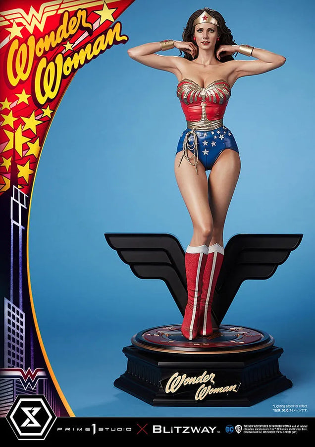 Wonder Woman (Bonus Version) - LIMITED EDITION: 1350 (Bonus Version) – Prime 1 Studio – ActionFigure Brasil — embalagem