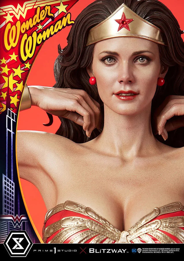 Wonder Woman (Bonus Version) - LIMITED EDITION: 1350 (Bonus Version) – Prime 1 Studio – ActionFigure Brasil — embalagem