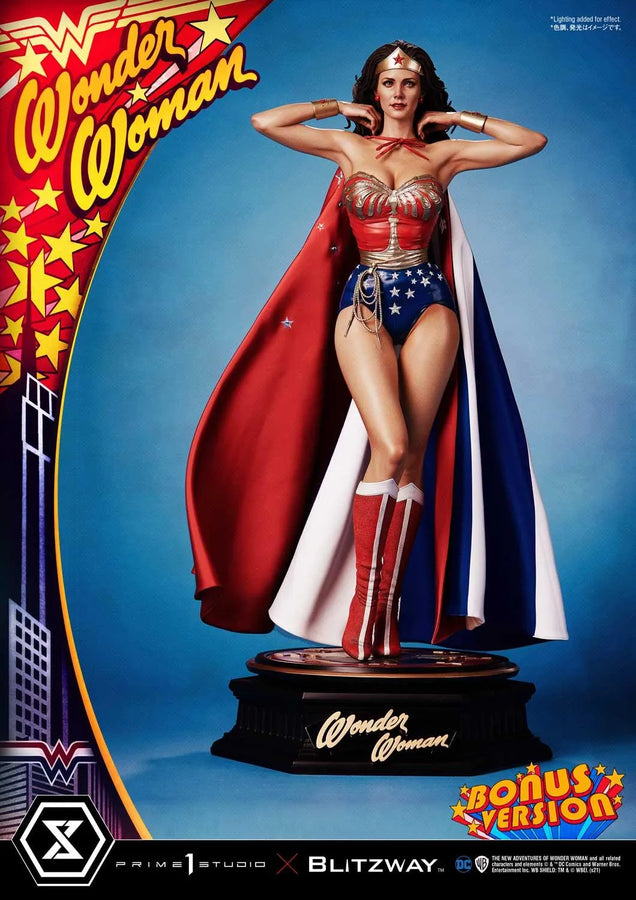 Wonder Woman (Bonus Version) Wonder Woman 1975 (TV Series) – Prime1Studio – ActionFigure Brasil