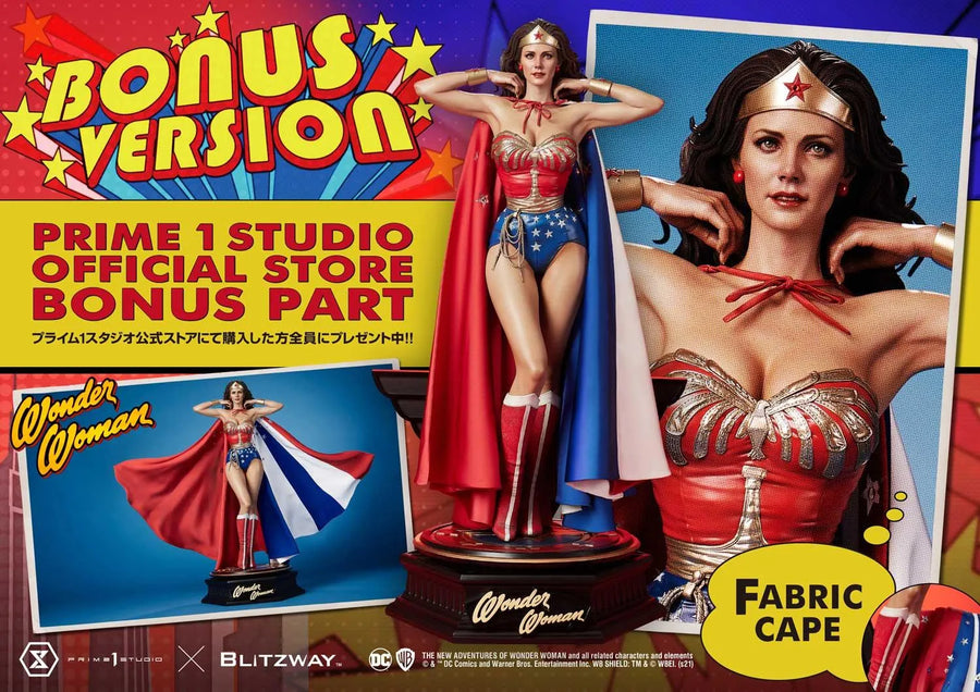 Wonder Woman (Bonus Version) Wonder Woman 1975 (TV Series) – Prime1Studio – ActionFigure Brasil