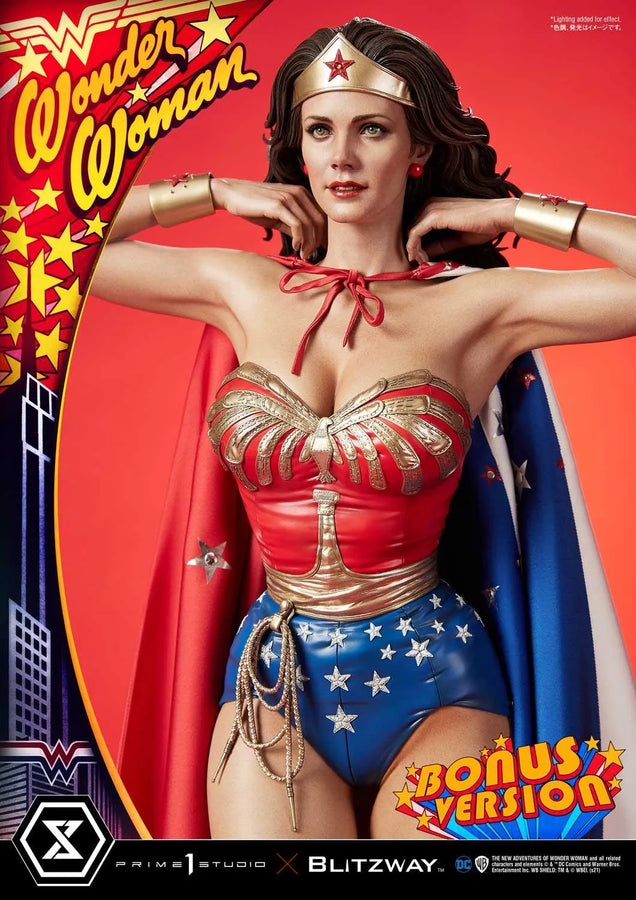 Wonder Woman (Bonus Version) Wonder Woman 1975 (TV Series) – Prime1Studio – ActionFigure Brasil