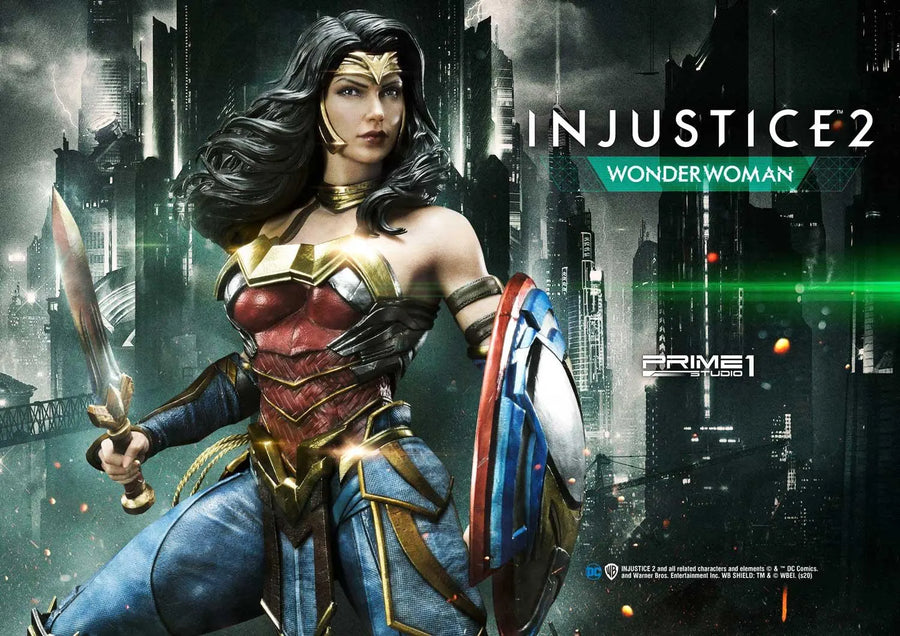 Wonder Woman (Deluxe Version) Injustice 2 – Prime1Studio – ActionFigure Brasil