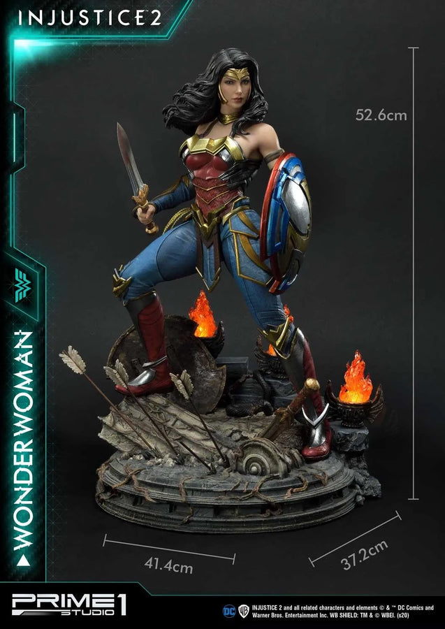 Wonder Woman (Deluxe Version) Injustice 2 – Prime1Studio – ActionFigure Brasil