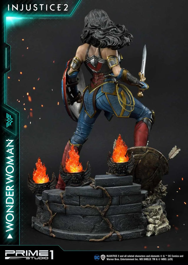 Wonder Woman (Deluxe Version) Injustice 2 – Prime1Studio – ActionFigure Brasil