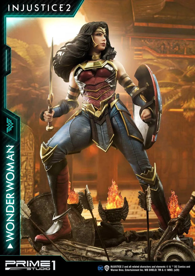 Wonder Woman (Deluxe Version) Injustice 2 – Prime1Studio – ActionFigure Brasil
