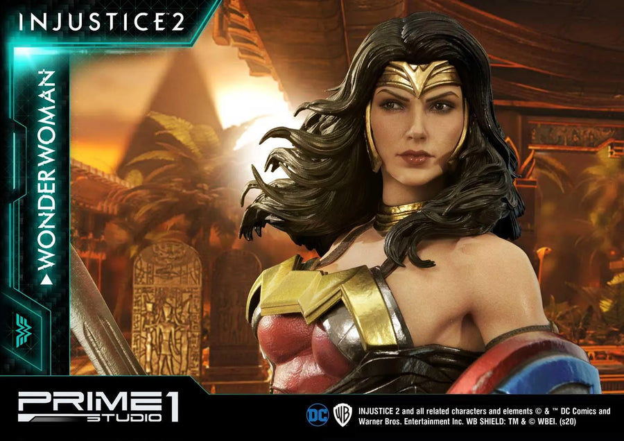 Wonder Woman (Deluxe Version) Injustice 2 – Prime1Studio – ActionFigure Brasil
