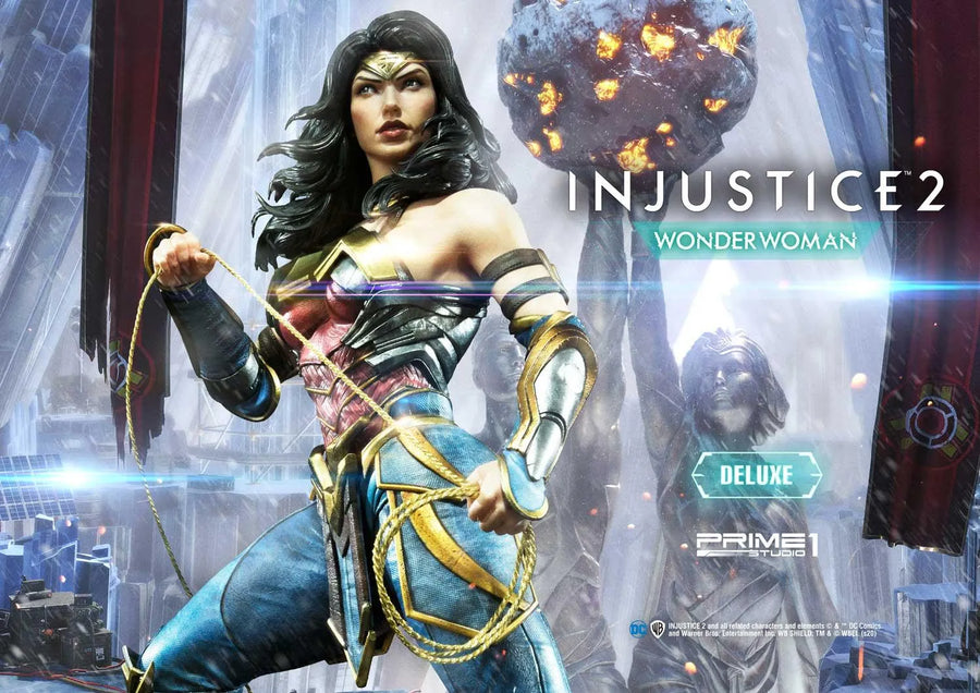 Wonder Woman (Deluxe Version) Injustice 2 – Prime1Studio – ActionFigure Brasil