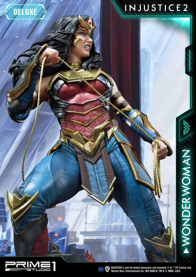 Wonder Woman (Deluxe Version) Injustice 2 – Prime1Studio – ActionFigure Brasil