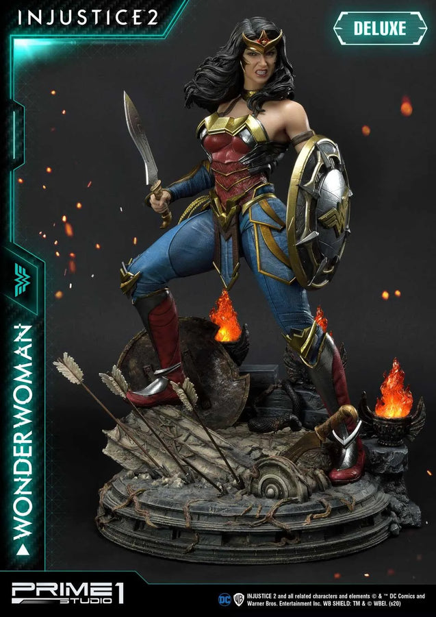 Wonder Woman (Deluxe Version) Injustice 2 – Prime1Studio – ActionFigure Brasil