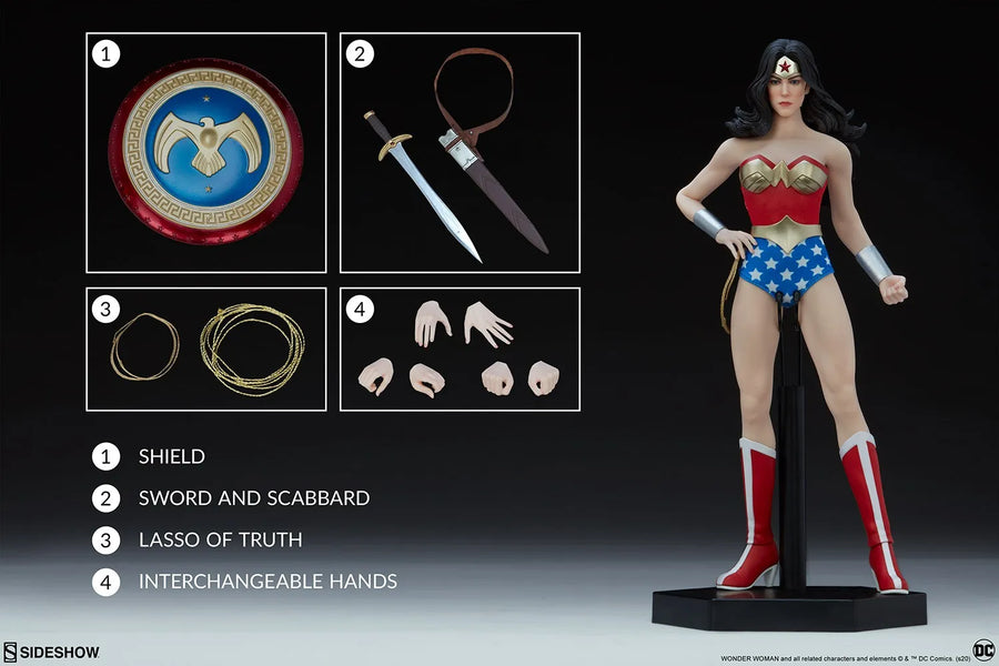 Wonder Woman (Exclusive) – Sideshow Collectibles – ActionFigure Brasil