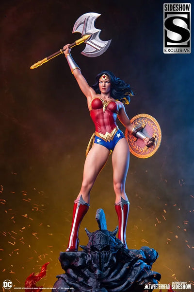 Wonder Woman - LIMITED EDITION: 450 (Exclusive Quarter Scale) – Tweeterhead – ActionFigure Brasil — ângulo diferente