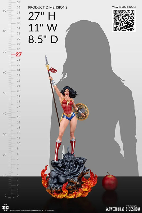 Wonder Woman - LIMITED EDITION: 450 (Collector Sixth Scale) – Tweeterhead – ActionFigure Brasil — acessórios