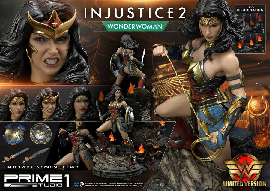 Wonder Woman (Limited Version) Injustice 2 – Prime1Studio – ActionFigure Brasil